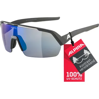 Alpina Turbo HR Q-Lite Sonnenbrille-Schwarz-One Size