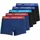 Male Trunks blau/schwarz/mehrfarbig XXL Pack