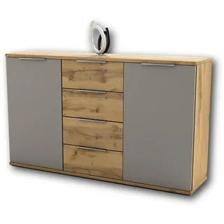 Stella Trading CAPRI 150 x 90 x 38 cm Basaltgrau