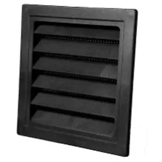 Duka Jalousie grille Type 63.3 150 x 150 mm black