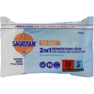 Sagrotan 2in1 Desinfektions-Tücher