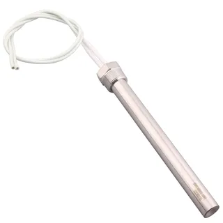 DERNORD Cartridge Heater 240V 1500W Hot Rod Heating Element Replacement 3/4 Inch 26.44MM Flansch BSP Thread