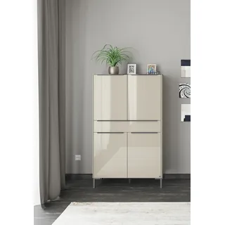 Set One by Musterring Highboard 92 x 154 x 42 cm Braun