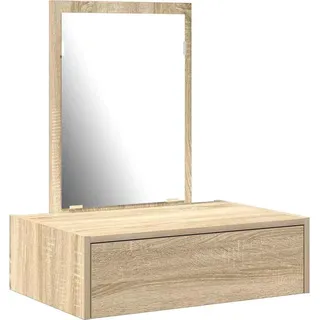 vidaXL Schminktisch mit Schubladen Braun 60 x 40 x 70 cm Holzwerkstoff - Braun