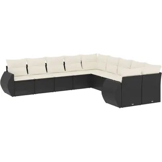 VidaXL 3221905, Cremefarben, Rattan, Stahl, 110 kg, Erwachsene & Kinder, 700 mm, 620 mm - Creme