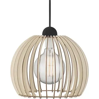 Nordlux Chino 1-flg. 30 cm rund Holz