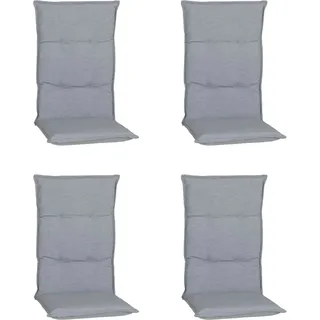 Beo Hochlehner-Sitzkissen RUB93 Bern Hellgrau 4er-Set