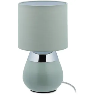 Relaxdays Tischlampe Grün