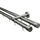 Gardinenstange »Set Isa 2-Lauf mit Innenlauf II Ø 20 mm« Ø 20 mm 2 läufig-läufig Fixmaß 2-Lauf, silberfarben