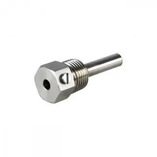 Tauchhülse VA 60 mm Edelstahl Tauchhülse mit Zugentlastung für Pufferspeicher