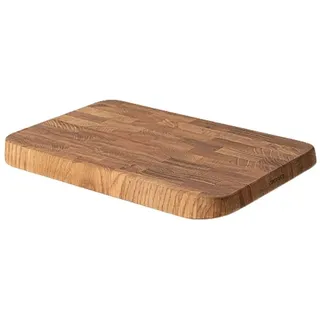 Continenta Schneidebrett 32,5 x 21,5 x 3 cm Eiche Stirnholz