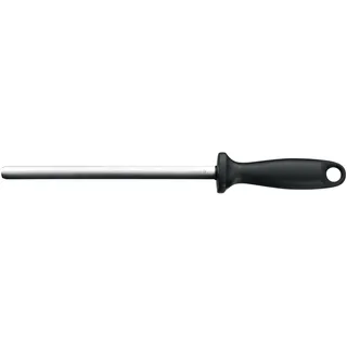 WMF Wetzstahl 37 cm, Messerschleifer, Wetzstab für Messer schleifen, Messerschärfer, Kunststoffgriff, Stahllänge 23 cm