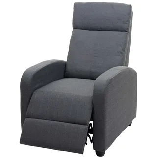 Mendler Fernsehsessel HWC-F76 Polyester 67 x 102 x 0 cm Grau