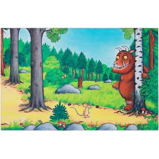Der Grüffelo "Mouselo GR-0170", rechteckig 6 mm Höhe aktueller Grüffelo Teppich, Kurzflor mit hohem Baumwollanteil,