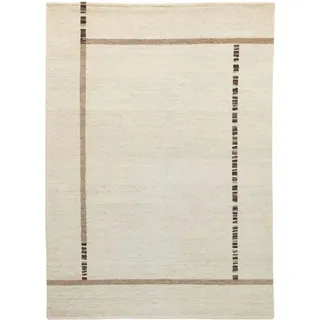 Natur Pur Wollteppich Heaven 250x350 cm , Textil , Gestreift , Rechteckig , 250x350 cm , Care & Fair , für Fußbodenheizung geeignet , Teppiche und Böden, Teppiche, Schafwollteppiche