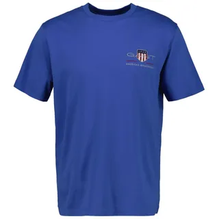 GANT T-Shirt Regular Archive Shield EMB blau M
