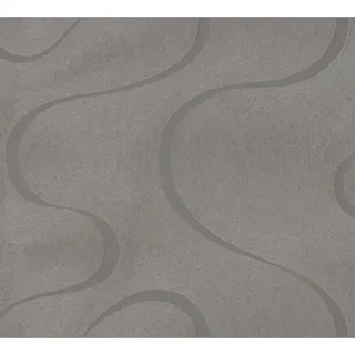 Marburg Vliestapete Welle wellig Bronze 10,05 m x 0,70 m FSC®