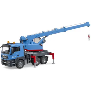 Bruder 03771 - Kran-LKW Blau 1:16