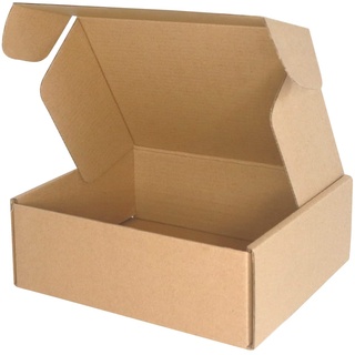 PACK4YA 200×150×70mm kleine Pakete für Versand versandbox Verpackungskartons faltkarton Versandkartons für die Verpackung päckchen kartonschachteln GLS DHL UPS Geschäft oder Geschenk (10 Stück)