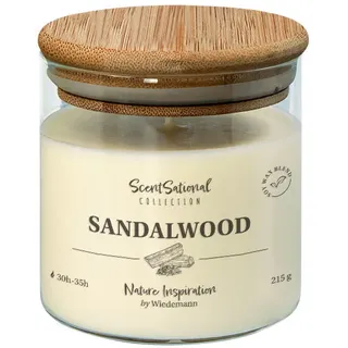 Duftkerze im Glas "Sandalwood" 215g, 1 Stück