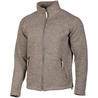 Ivanhoe Herren NLS Sap Full Zip Wolljacke nutmeg XXL - Braun