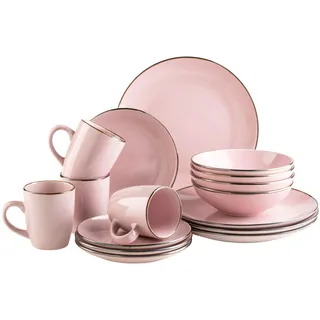 Mäser Kombiservice 16-tlg. rosa