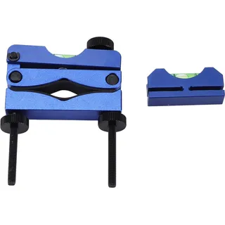 Absehen-Nivelliersystem, universelles Zielfernrohr-Ausrichtungswerkzeug aus Aluminiumlegierung für Autos, Blau