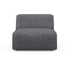 Bild von Sessel »Merid«, als Modul oder separat verwendbar, für individuelle Zusammenstellung grau