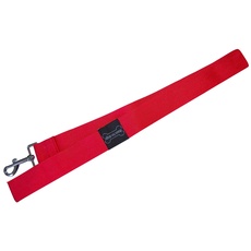 Wouapy Leine Basic Line, Leine für Hunde von 40 mm x 50 cm rot