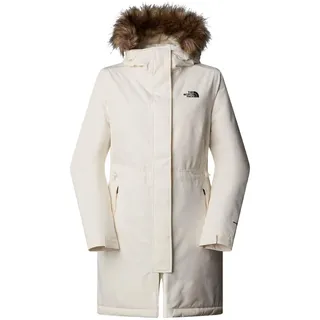 The North Face Damen Zaneck Parka, White Dune, XL