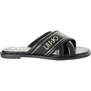 LIU-JO EX01 IRENE SLIPPER Schwarz - Schwarz