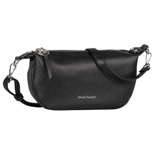 Bruno Banani Schultertasche »Amalfi« abnehmbarer Schulterriemen Handtasche Damen in modischer Form, schwarz