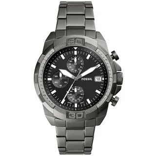 Fossil Bronson Chronograph Leder oder Edelstahl 44 mm FS5852