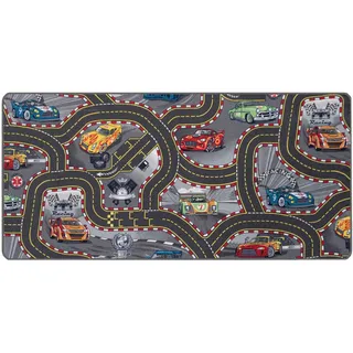 Primaflor-Ideen in Textil Kinderteppich »Spielteppich CARS«, rechteckig, 6,5 mm Höhe, Kurzflor, Straßen-Spiel-Teppich, Motiv Autos, Kinderzimmer Primaflor-Ideen in Textil bunt B: 95 cm   1 St.