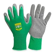 GRÜNTEK® unisex Gartenhandschuhe grün Größe 10 5 Paar