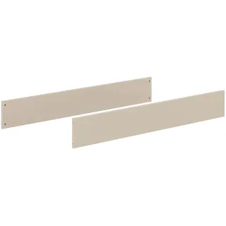 Umbauseiten PAIDI "JONTE für den Umbau vom Babybett zum Juniorbett", cashmere, beige, B:139cm H:18cm T:2,2cm, Holzwerkstoff, Umbauseiten, Umbauseiten, Erweiterungs-Set zum Kinderbett 70x140cm in Beige