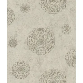 Rasch Textil Vliestapete ROCKNROLLE 10 m x 0,32 m 540536 Beige