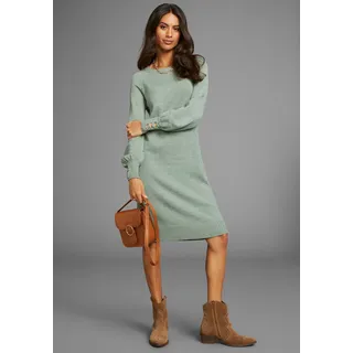 LAURA SCOTT Strickkleid Grau 42