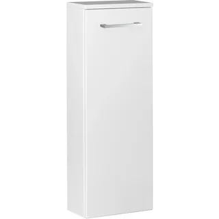 Fackelmann SBC 30,5 cm Bad-Hängeschrank 30,5 cm Weiß Glas/Metall/MDF/Spanplatte