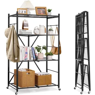 Vevor Küchenregal 53 x 91 x 152 cm Schwarz
