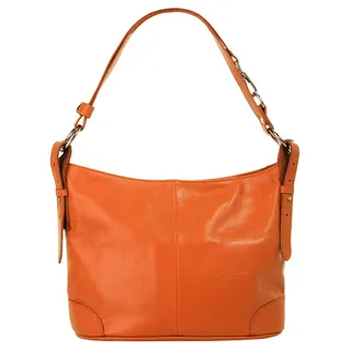 Samantha look Umhängetasche Leder Orange