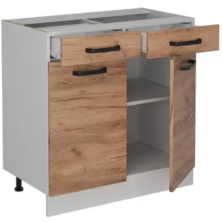 Vicco Schubladenschrank Vicco R-Line 80 x 0 x 0 cm Weiß