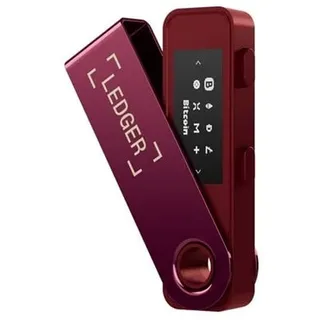 Ledger Nano S Plus Crimson Magenta Crypto Hardware Wallet
