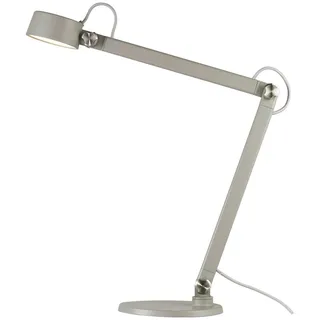 Nordlux Schreibtischleuchte grau & 10.5x46.5x49.5 cm, Lampen Leuchten, Innenbeleuchtung, Tischlampen, Schreibtischlampen