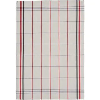COUCKE CCK327-CCK817 Geschirrtuch, Bedruckt, Leinen, tropisch, Grün, 50 x 75 cm
