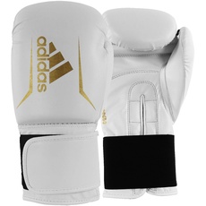Bild Boxhandschuhe Speed 50, Erwachsene, Boxing Gloves 12 oz, Punchinghandschuhe komfortabel und langlebig, weiß