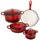 Xanten Topf-Set 4-tlg. Fleischtopf Ø 16 cm + Fleischtopf Ø 26 cm + Bratentopf Ø 24 cm + Pfanne Ø 28 cm