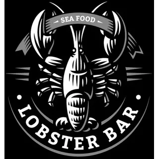 Queence Wanddekoobjekt »LOBSTER BAR« Stahlschild, Blechschild, Spruch, Witzig, Wanddeko, retro, 20x30cm, weiß