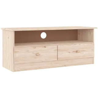 vidaXL TV-Schrank mit Schubladen ALTA 100x35x41 cm Massivholz Kiefür