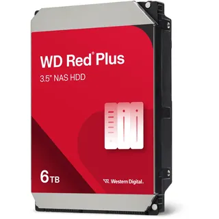 Western Digital Red Plus 6 TB 3,5" 6 Gbit/s